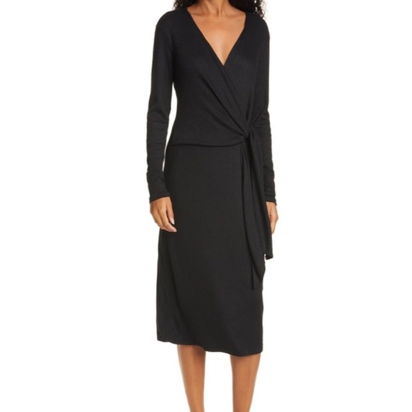 rag & bone Dresses & Skirts - NWT RAG & BONE
The Knit Rib Tie Midi Dress